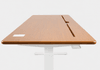 Mesa Regulagem de Altura Giodesk Pro 160x70 Freijó/Branco