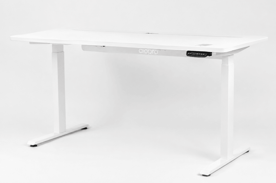 Mesa Regulagem de Altura Giodesk Pro 180x80 Branco