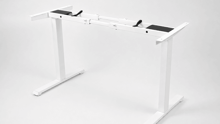 Base Mesa Elevatória Elétrica Giodesk Pro Branco