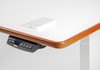 Tampo Mesa Giodesk Pro Branco/Madeira 180x80