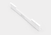 Grade e Bandeja Organiza Giodesk Pro 100cm Branco