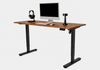 Mesa Modular Regulagem de Altura Elétrica Giodesk Slim Freijó/Pre M1