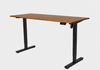 Mesa Modular Regulagem de Altura Elétrica Giodesk Slim Freijó/Pre M2