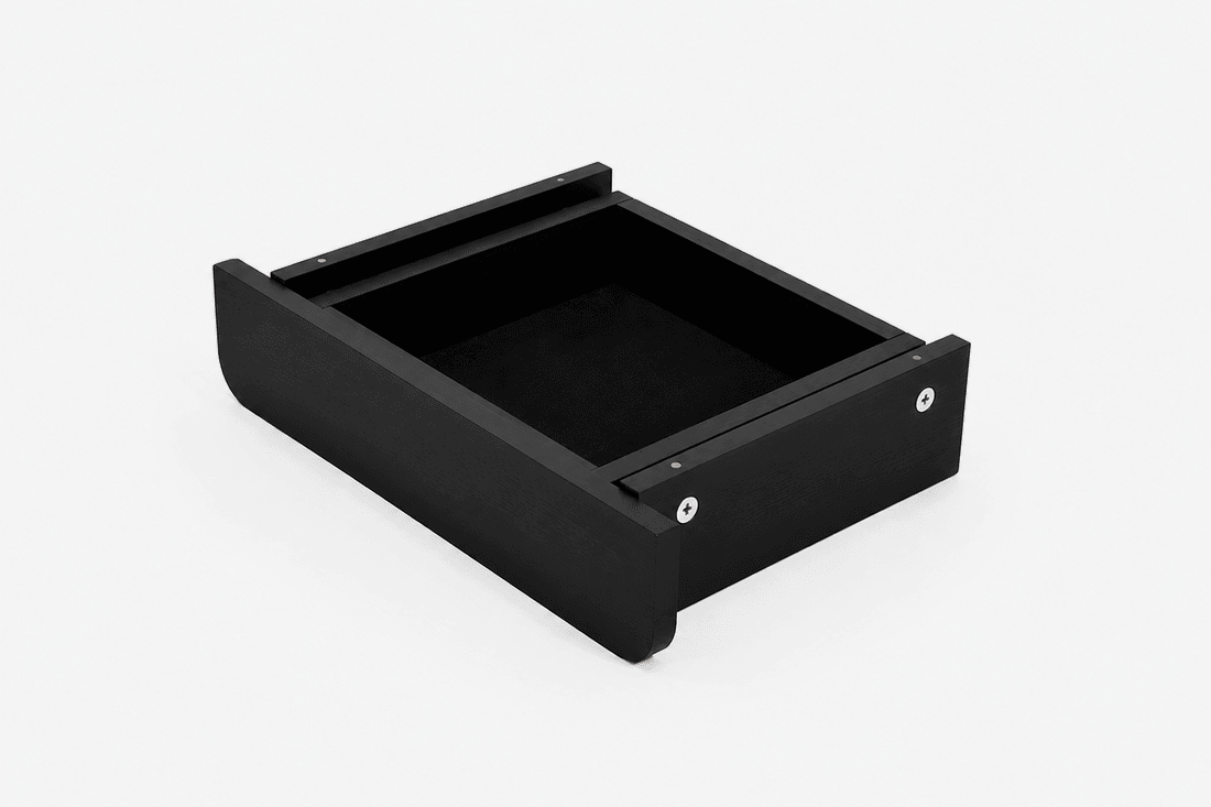 Gaveta Lateral Slim Modular Preto
