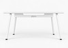 Mesa Office Escrivaninha Nobilis Pro 140x70 Branco