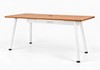Mesa Office Escrivaninha Nobilis Pro 140x70 Freijó/Branco