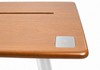 Mesa Office Escrivaninha Nobilis Pro 140x70 Freijó/Branco