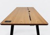 Mesa Office Escrivaninha Nobilis Pro 140x70 Freijó/Preto