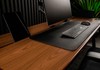 Mesa Office Escrivaninha Nobilis Pro 140x70 Freijó/Preto