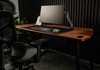 Mesa Office Escrivaninha Nobilis Pro 140x70 Freijó/Preto