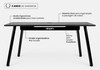 Mesa Office Escrivaninha Nobilis Pro 160x70 Preto