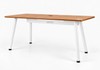 Mesa Office Escrivaninha Nobilis Pro 160x70 Freijó/Branco