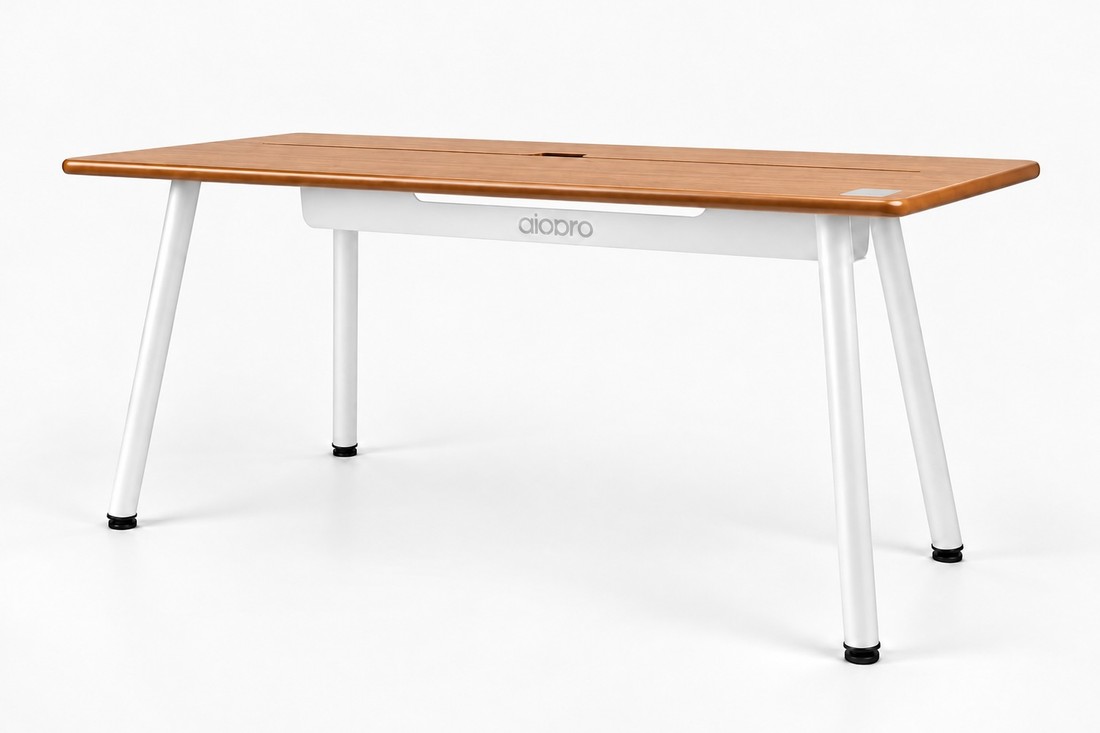 Mesa Office Escrivaninha Nobilis Pro 160x70 Freijó/Branco