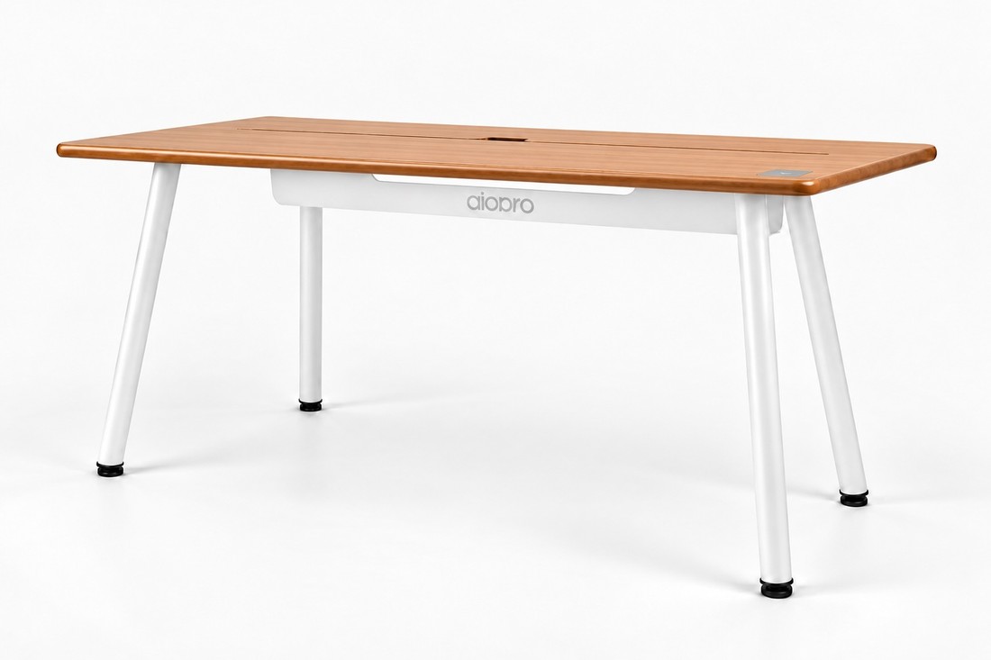 Mesa Office Escrivaninha Nobilis Pro 180x80 Freijó/Branco
