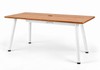 Mesa Office Escrivaninha Nobilis Pro 180x80 Freijó/Branco