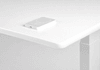 Mesa Fixa Office Giodesk Fix 140x70 Branco