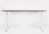 Mesa Fixa Office Giodesk Fix 140x70 Branco/Madeira