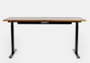 Mesa Fixa Office Giodesk Fix 140x70 Preto/Madeira