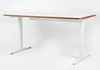 Mesa Fixa Office Giodesk Fix 160x70 Branco/Madeira
