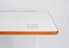 Mesa Fixa Office Giodesk Fix 180x80 Branco/Madeira