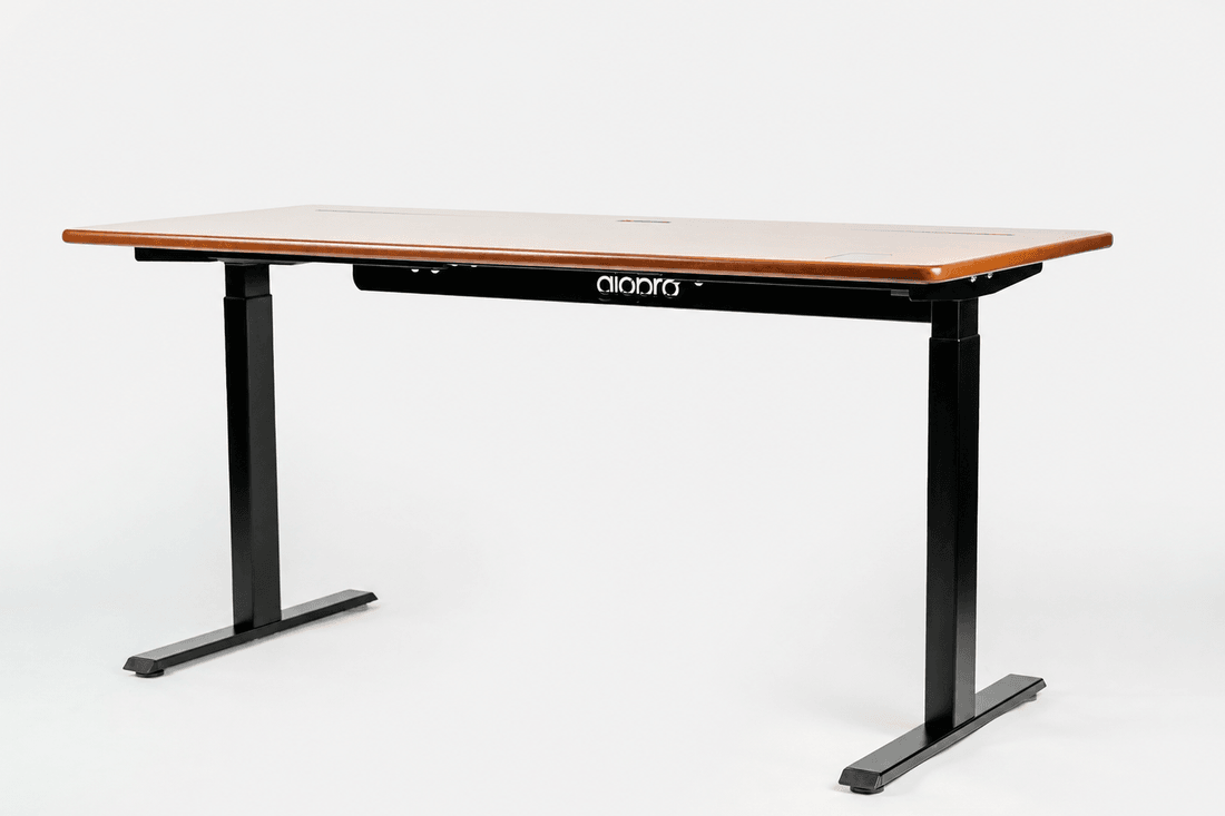 Mesa Fixa Office Giodesk Fix 200x80 Freijó/Preto