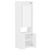 Armário Multiuso Goiás 1 Mesa Retrátil 2 Portas Branco - Politorno