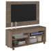 Rack com Painel para TV Até 47 Polegadas Cross C/ Suporte para TV Canela - Artely