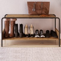 Sapateira Vermont/Preto 27890 - Artesano