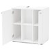 Armário de Banheiro 2 Portas 3 Prateleiras 3403 Branco Bp - Politorno