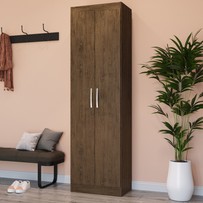 Armário Multiuso Ibiza 2 Portas 4 Prateleiras 4099 Amarula - Doripel