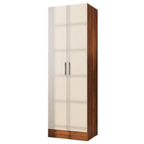 Armário Multiuso 2 Portas Amareto Seda/Off White - Viero Móveis