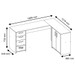 Mesa para Escritório 3 Portas 2 Gavetas Nt 2005 Branco New - Notavel