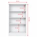 Sapateira 2 Portas Alaska Branco New - Notavel