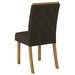 Mesa de Jantar 4 Lugares Maristela Nature/Off White/Marrom - Bci Móveis