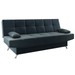 Sofá Cama Loft Reclinável Azul Infinito - Viero Móveis