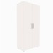Armário Multiuso 2 Portas 100% Mdf 1293 Branco - Foscarini