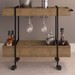 Bar com Rodas Vermont/Preto 27813 - Artesano