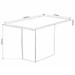 Mesa de Jantar 6 Lugares Vilagio Seda/Blonde/Brownie - Viero Móveis