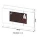 Painel para TV Até 65 Polegadas 100% Mdf Freijó F53 - Pradel