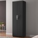 Armário Multiuso 2 Portas 4 Prateleiras Preto Tx Nt4020 – Notável