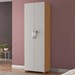 Armário Multiuso 2 Portas 4 Prateleiras Freijó Trend/Off White Nt4020 – Notável