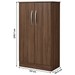 Sapateira Alaska New 2 Portas 3 Prateleiras Nogal Trend – Notável