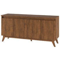 Balcão Buffet Stylo 4 Portas Seda - Viero Móveis