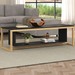 Mesa de Centro Hover Wood Preto 700015 - Manfroi