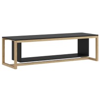 Mesa de Centro Hover Wood Preto 700015 - Manfroi