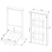 Cama de Casal Articulável Amêndoa Cm8016 - Tecno Mobili