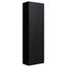 Armário Multiuso Xangai 2 Portas Preto Fosco - Genialflex
