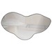 Espelho Decorativo Orgânico 90cm 100% Mdf Preto Fosco Es20 - Dalla Costa
