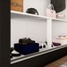 Guarda-Roupa Casal Flórida 3 Portas de Correr com Espelho 3 Gavetas Preto Fosco - Panorama Móveis