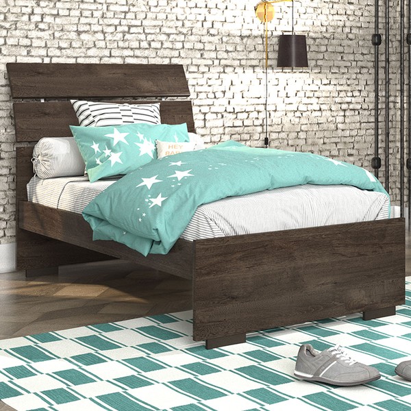Cama Solteiro Premium Cumaru Rustic - Tcil Móveis